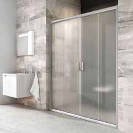 Ravak Blix BLDP4-200cm Shower Door H=190cm Grape Satin (0YVK0U00ZG) | Ravak | prof.lv Viss Online