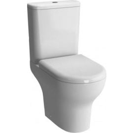 Vitra ZENTRUM BACK-TO-WALL Туалетная чаша с горизонтальным (90°) выпуском без крышки, белая 139012B0037221 | Унитазы-компакт | prof.lv Viss Online