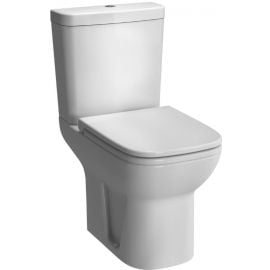 Vitra S20 Toilet Bowl with Horizontal (90°) Outlet with Seat White 139819B0037205 | Vitra | prof.lv Viss Online