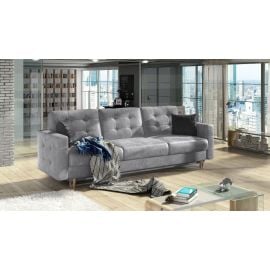 Eltap Asgard Monolith Reclining Sofa 95x235x86cm Grey With Black Cushions (Ask_16) | Living room furniture | prof.lv Viss Online