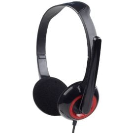 Gembird MHS-002 Headphones Black/Red | Peripheral devices | prof.lv Viss Online