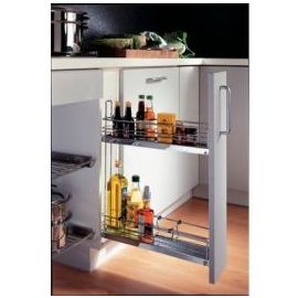 KESSEBOHMER Pull-out with Soft Close, 2 shelves, W = 112 mm, 90 °​ (549.24.260) | Kitchen fittings | prof.lv Viss Online