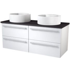 Raguvos Furniture Serena 120 Cabinet with Round Sinks | Sinks with Cabinet | prof.lv Viss Online