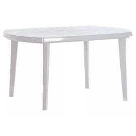Dārza galds Keter Elise 137x90x73cm, Balts (29180054400) | Садовые столы | prof.lv Viss Online