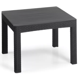 Dārza galds Keter Orlando 59x59x43cm, Pelēks (29209132939) | Садовые столы | prof.lv Viss Online