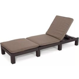 Sauļošanās Krēsls Keter Daytona Deluxe, 195x65x25.5cm, Brūns (29211632599) | Sauļošanās krēsli | prof.lv Viss Online