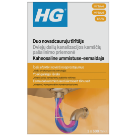 Novadcauruļu Tīrītājs HG Duo 2x0.5L (343100141) | Чистящие средства | prof.lv Viss Online