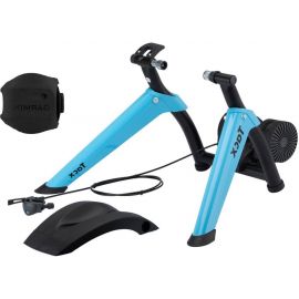 Тренажер Tacx Boost в комплекте с подставкой для велосипеда Черный/Синий (010-02419-02) | Тренажёры | prof.lv Viss Online