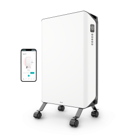 Viedais Eļļas Radiators Duux DXOH20, 2000W, WiFi, balts | Радиаторы | prof.lv Viss Online