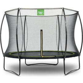 Batuts Ar Drošības Tīklu Exit Silhouette 244cm (226215) | Batuti | prof.lv Viss Online