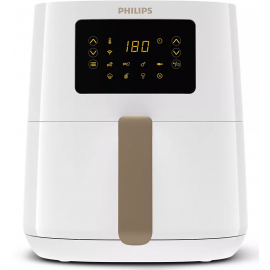 Karstā Gaisa Friteris (Air Fryer/Aerogrils) Philips HD9255/30 Balta | Taukvāres katli | prof.lv Viss Online
