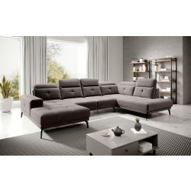 Eltap Bretan Savoy Corner Sofa 205x350x107cm, Grey (CO-BRE-RT-07SAV) | Corner couches | prof.lv Viss Online