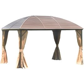 Домой4Ты Закатный Садовый Навес 3x4м Бежевый (19544) | Home4you | prof.lv Viss Online