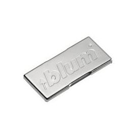 Blum Clip Top Viras Decorative Mounting Plate, With Logo, Nickel-plated (70.4503.BP) | Furniture fittings | prof.lv Viss Online