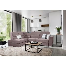 Eltap Siber Loco Corner Pull-Out Sofa 186x270x93cm, Brown (CO-SIB-LT-24LO) | Living room furniture | prof.lv Viss Online