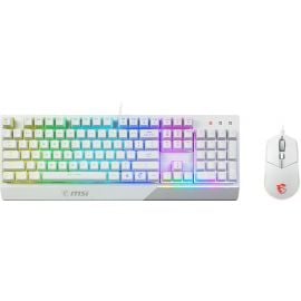 MSI Vigor GK30 Keyboard + Mouse US White (Vigor GK30 COMBO WHITE) | Keyboards | prof.lv Viss Online