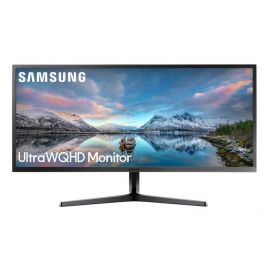 Monitors Samsung SJ55W, 34.1, 3440x1440px, 21:9 (LS34J550WQRXEN) | Monitori | prof.lv Viss Online