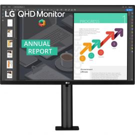 Monitors Lg 27QN880-B, 27, 2560x1440px, 16:9 | Monitori | prof.lv Viss Online
