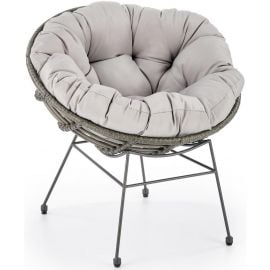 Halmar Pino Garden Chair 69x74x76cm, Grey (V-CH-PINO-FOT) | Garden chairs | prof.lv Viss Online