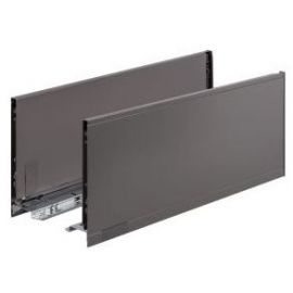 Blum Legrabox C-Pure Выдвижные ящики 450x177 мм, Серый (770C4502S OG-M) | Аксессуары для механизмов выдвижных ящиков | prof.lv Viss Online