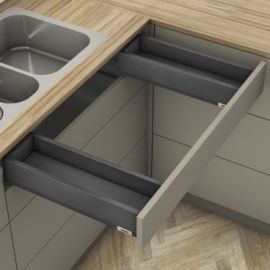 Blum Tandembox Antaro Drawer, 450mm, M Height, Silk White (54.45.30.14) | Blum | prof.lv Viss Online