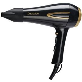 Матовый фен для волос Beper P301ASC001 черный/золотой (T-MLX42004) | Фены | prof.lv Viss Online