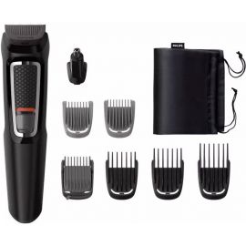 Philips MG3730/15 Триммер для волос и бороды черный (8710103794578) | Триммеры для волос, бороды | prof.lv Viss Online