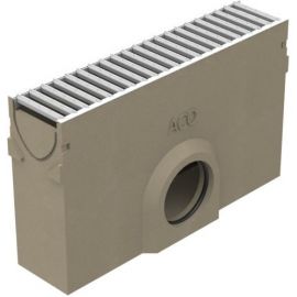 Aco Euroline Sand Separator with Galvanized Steel Grate 30.3x11.8x50cm B125 (38703) | Rain drains | prof.lv Viss Online