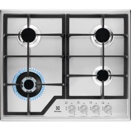 Electrolux Built-in Gas Hob Surface LGS6436SX Metal | Electric cookers | prof.lv Viss Online