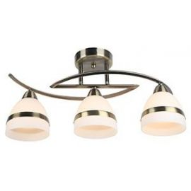 Mario Crystal Lamp 40W, E14 Beige/Gold (148129) | Ceiling lamps | prof.lv Viss Online