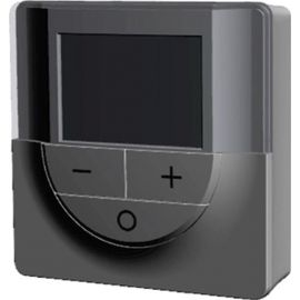 Uponor Smatrix Wave Plus D+rh T-167 Wireless Thermostat with Display, Grey (1071674) | Regulators, valves, automation | prof.lv Viss Online