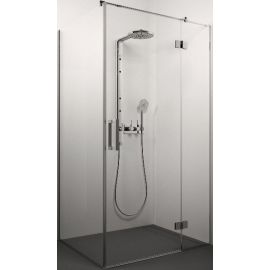 Glass Service Lorena 100x100cm H=200cm Square Shower Enclosure Transparent Chrome (100X100LOR) | Shower cabines | prof.lv Viss Online