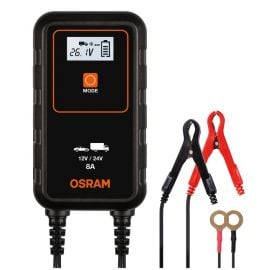 Osram 908 Battery Charger 12/24V 150Ah (OOEBCS908) | Car battery chargers | prof.lv Viss Online