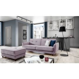 Eltap Bellis Extendable Sofa 220x90x83cm Universal Corner, Pink (SO-BEL-24LO) | Sofas | prof.lv Viss Online