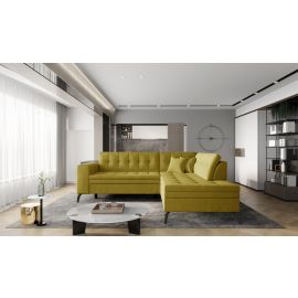 Eltap Lanvin Cloud Corner Pull-Out Sofa 210x260x93cm, Yellow (CO-LAN-RT-45NU) | Living room furniture | prof.lv Viss Online