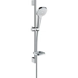 Hansgrohe Croma Select E Vario Shower Set Chrome/White H=65cm (26586400) | Shower sets | prof.lv Viss Online