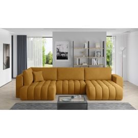 Stūra Dīvāns Izvelkams Eltap Bonito Nube 175x350x92cm, Dzeltens (CO-BON-RT-45NU) | Stūra dīvāni | prof.lv Viss Online