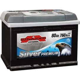 Sznajder Silver Premium SSP58035 Auto Akumulators 80Ah, 760A
