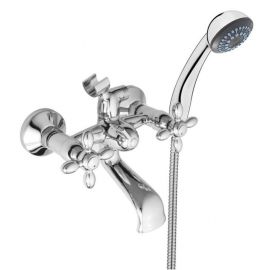 Toscana 1 Bathtub/Shower Mixer Chrome (170489) | Rubineta | prof.lv Viss Online