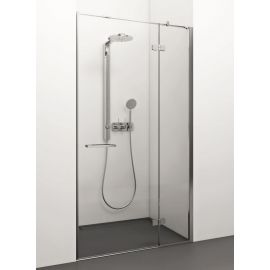 Glass Service Kristin 120cm 120KRI+ Transparent Chrome Shower Doors | Stikla Serviss | prof.lv Viss Online