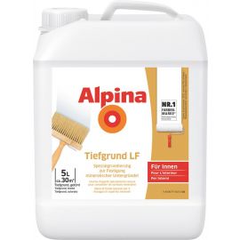Grunts Alpina Tiefgrund LF minerālu pamatņu pirmsapstrādei 5L (559515) | Alpina | prof.lv Viss Online