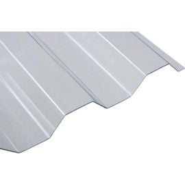 Loksne, Profilētā PVC, Trapece 1040x4000mm, Caurspīdīga | Pvc roofing sheets | prof.lv Viss Online