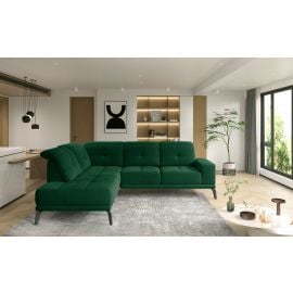 Eltap Theodore Fabric Corner Sofa 200x275x77cm, Green (CO-THE-LT-35LU) | Living room furniture | prof.lv Viss Online