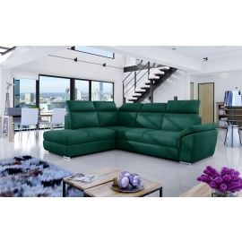 Eltap Loreto Monolith Corner Pull-Out Sofa 60x260x102cm, Green (Lor_36) | Living room furniture | prof.lv Viss Online