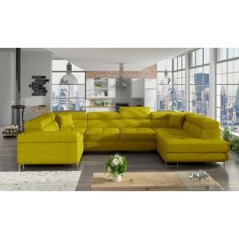 Eltap Letto Omega Corner Pull-Out Sofa 58x202x90cm, Yellow (Le_32) | Living room furniture | prof.lv Viss Online