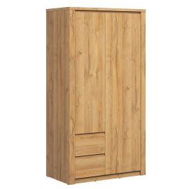 Black Red White Walton Wardrobe 104.5x57x198.5cm, Oak | Wardrobes | prof.lv Viss Online