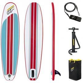 Bestway SUP Board Hydro Force Compact Surf 8 Blue 243x57x7cm (T-MLX40778) | Paddle boards | prof.lv Viss Online