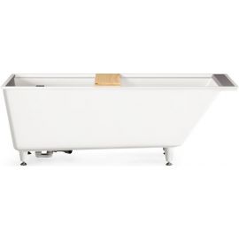 Paa Infinity Built In 79.5x179.5cm Bath Silkstone White (VAINFSIEB/00) | Rectangular bathtubs | prof.lv Viss Online