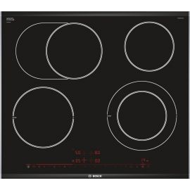 Встраиваемая керамическая поверхность плиты Bosch PKN675DP1D черного цвета | Bosch sadzīves tehnika | prof.lv Viss Online