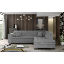 Eltap Pieretta Portland Corner Pull-Out Sofa 58x260x80cm, Grey (Prt_68) | Corner couches | prof.lv Viss Online